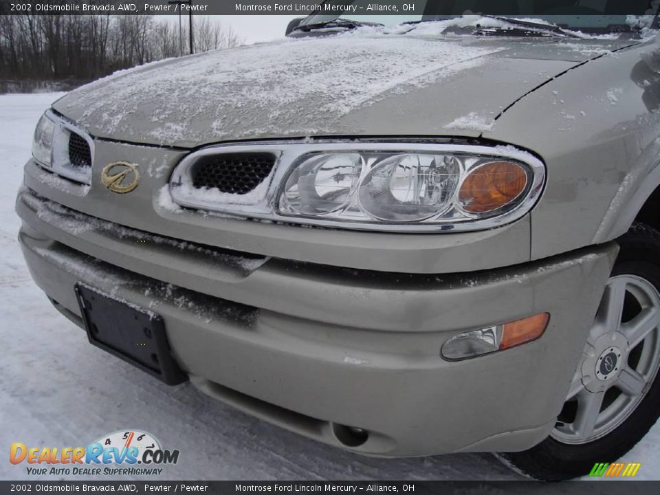 2002 Oldsmobile Bravada AWD Pewter / Pewter Photo #9