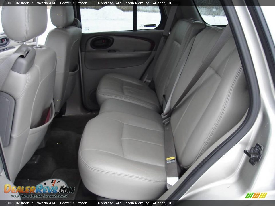 2002 Oldsmobile Bravada AWD Pewter / Pewter Photo #15