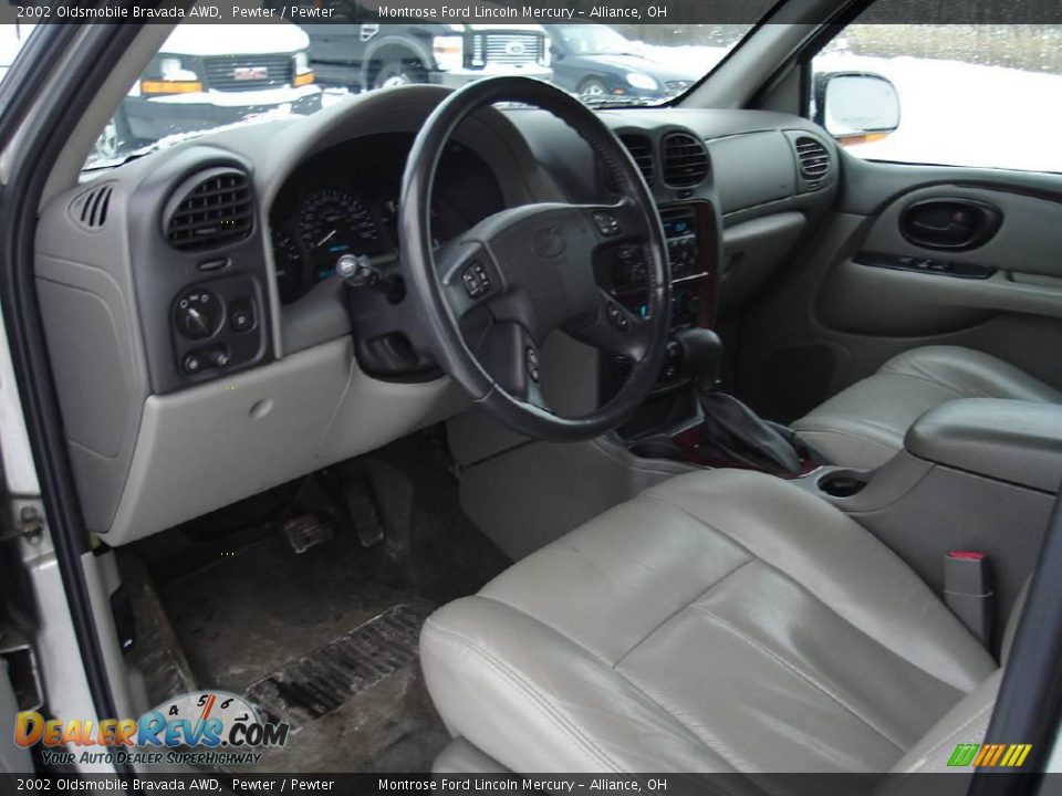 2002 Oldsmobile Bravada AWD Pewter / Pewter Photo #25