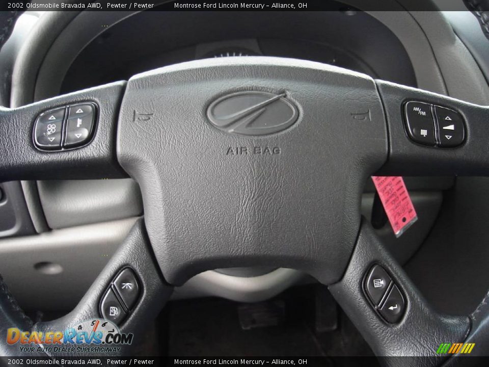 2002 Oldsmobile Bravada AWD Pewter / Pewter Photo #28