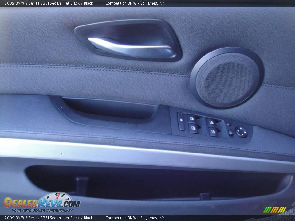 2009 BMW 3 Series 335i Sedan Jet Black / Black Photo #7