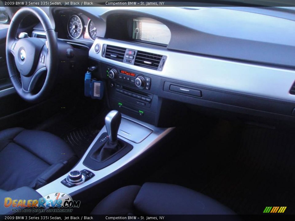 2009 BMW 3 Series 335i Sedan Jet Black / Black Photo #11