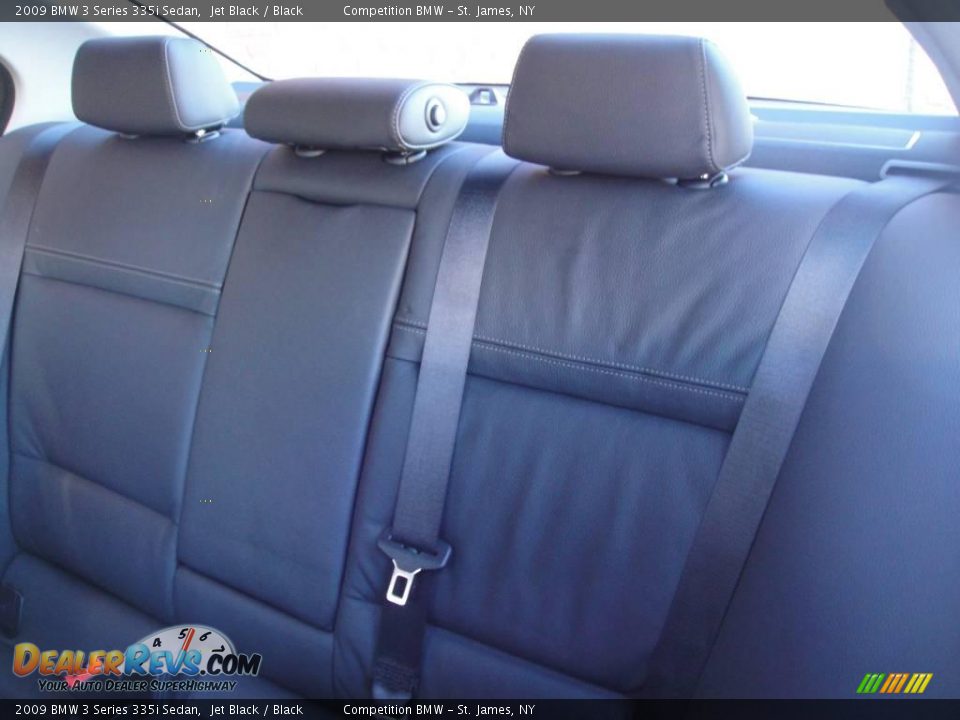 2009 BMW 3 Series 335i Sedan Jet Black / Black Photo #15
