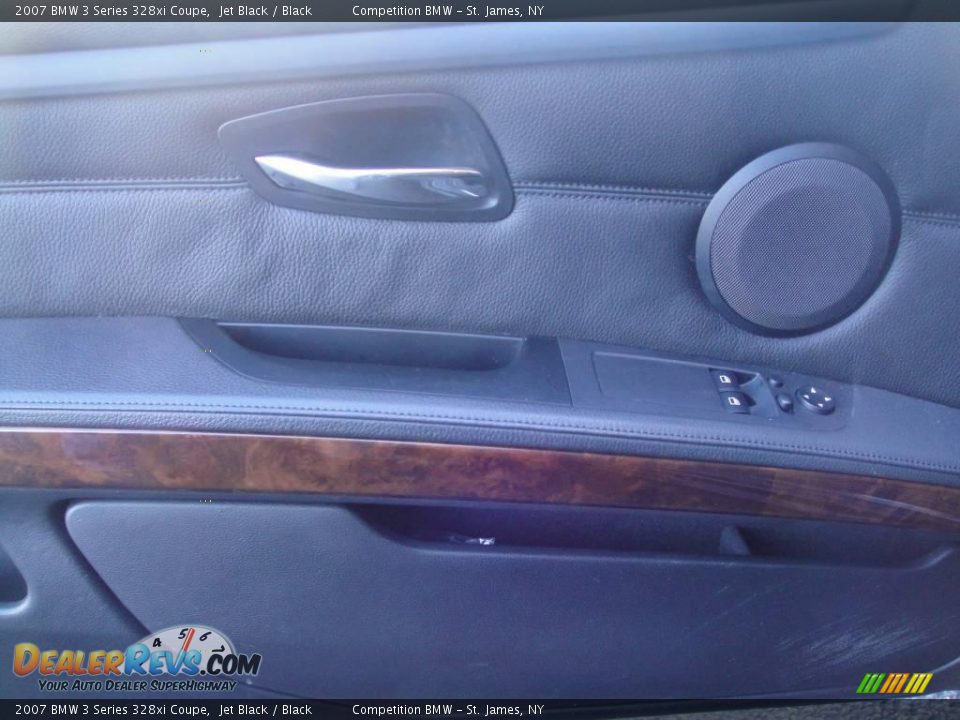 2007 BMW 3 Series 328xi Coupe Jet Black / Black Photo #8