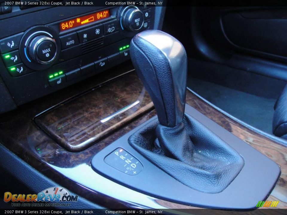 2007 BMW 3 Series 328xi Coupe Jet Black / Black Photo #13
