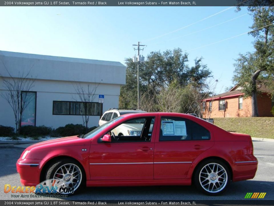 2004 Volkswagen Jetta GLI 1.8T Sedan Tornado Red / Black Photo #2