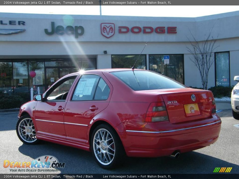 2004 Volkswagen Jetta GLI 1.8T Sedan Tornado Red / Black Photo #3