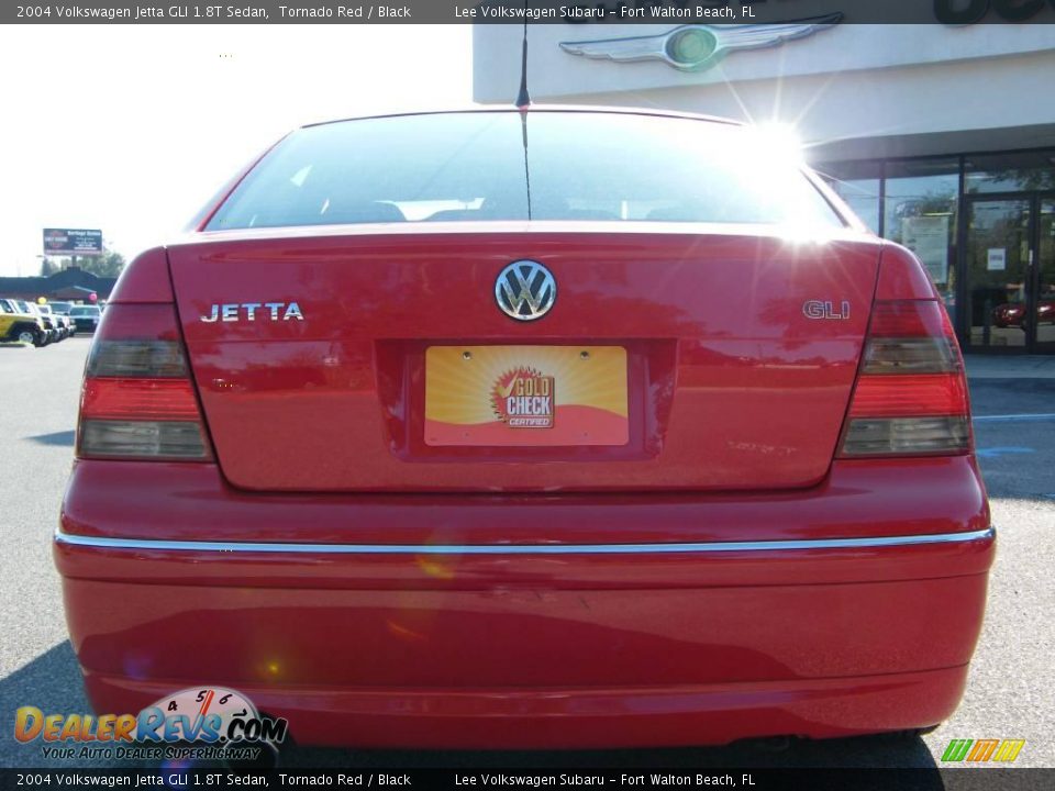 2004 Volkswagen Jetta GLI 1.8T Sedan Tornado Red / Black Photo #4