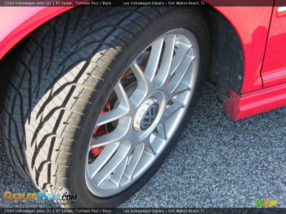 2004 Volkswagen Jetta GLI 1.8T Sedan Tornado Red / Black Photo #12