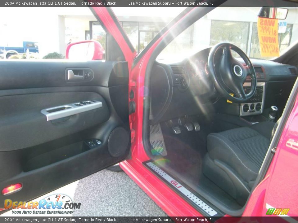 2004 Volkswagen Jetta GLI 1.8T Sedan Tornado Red / Black Photo #13