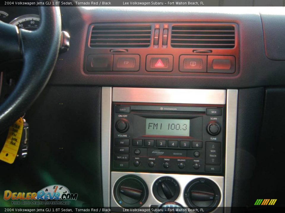 2004 Volkswagen Jetta GLI 1.8T Sedan Tornado Red / Black Photo #20