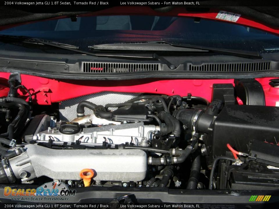 2004 Volkswagen Jetta GLI 1.8T Sedan Tornado Red / Black Photo #29