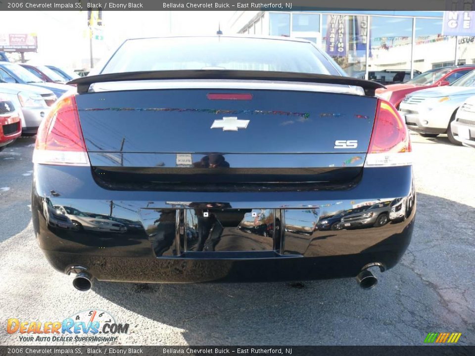 2006 Chevrolet Impala SS Black / Ebony Black Photo #5