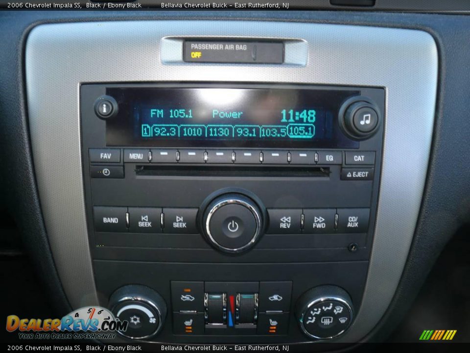 2006 Chevrolet Impala SS Black / Ebony Black Photo #10