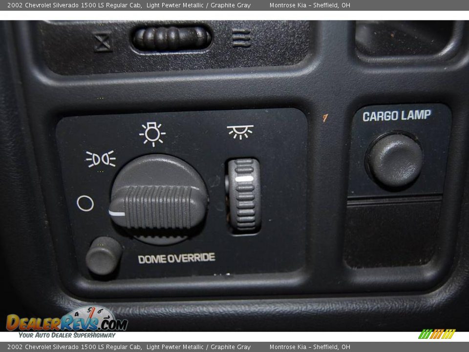 2002 Chevrolet Silverado 1500 LS Regular Cab Light Pewter Metallic / Graphite Gray Photo #25