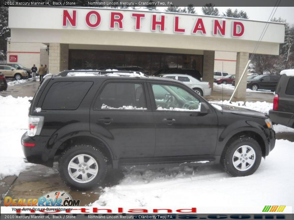 2010 Mercury Mariner I4 Black / Stone Photo #1