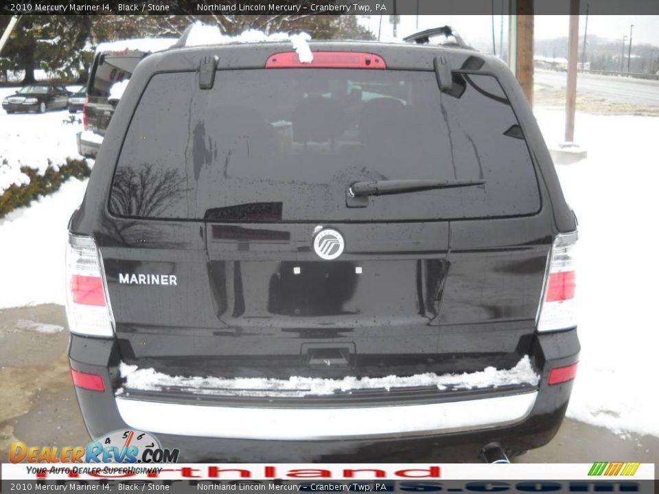 2010 Mercury Mariner I4 Black / Stone Photo #3
