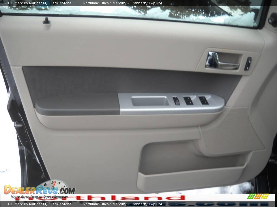 2010 Mercury Mariner I4 Black / Stone Photo #6