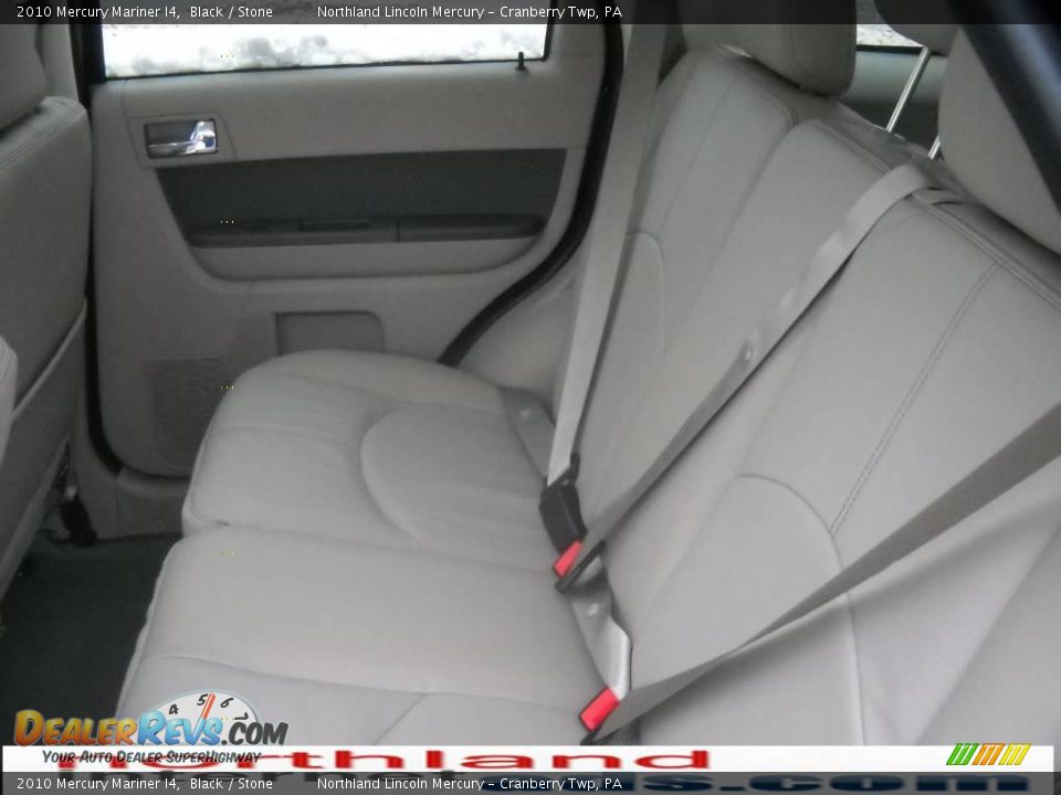 2010 Mercury Mariner I4 Black / Stone Photo #11