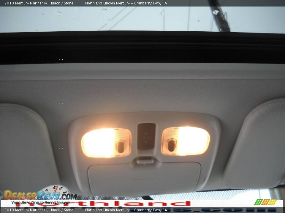 2010 Mercury Mariner I4 Black / Stone Photo #16