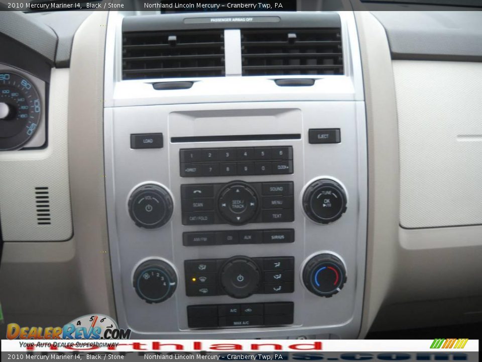 2010 Mercury Mariner I4 Black / Stone Photo #17
