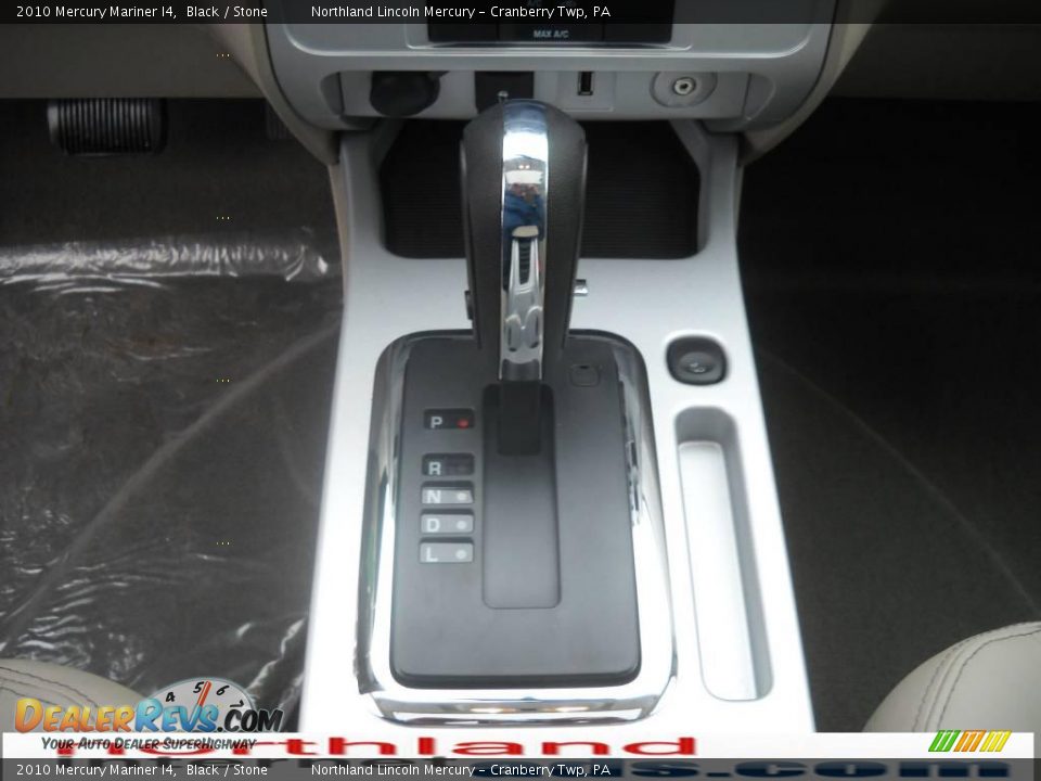2010 Mercury Mariner I4 Black / Stone Photo #18