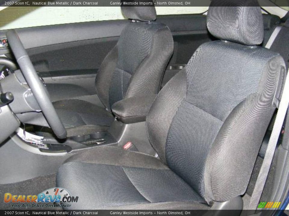2007 Scion tC Nautical Blue Metallic / Dark Charcoal Photo #9