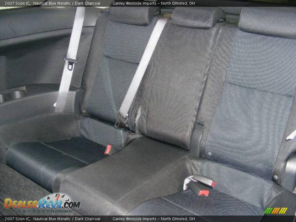 2007 Scion tC Nautical Blue Metallic / Dark Charcoal Photo #11