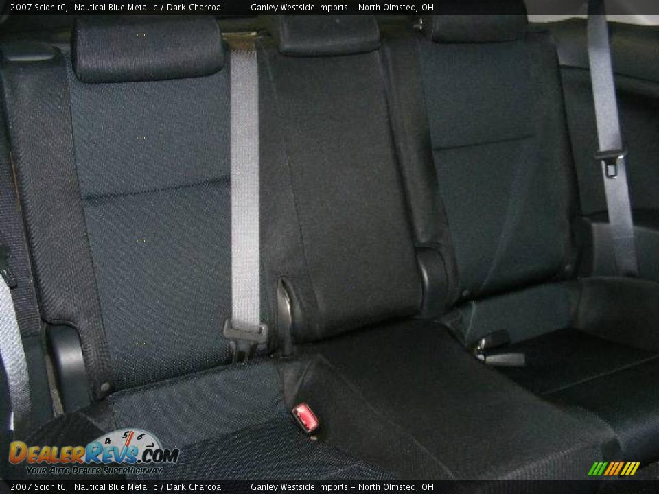 2007 Scion tC Nautical Blue Metallic / Dark Charcoal Photo #12