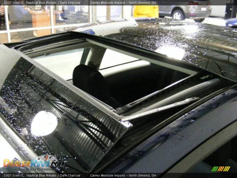 2007 Scion tC Nautical Blue Metallic / Dark Charcoal Photo #19