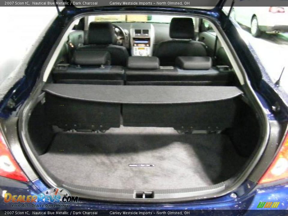 2007 Scion tC Nautical Blue Metallic / Dark Charcoal Photo #20