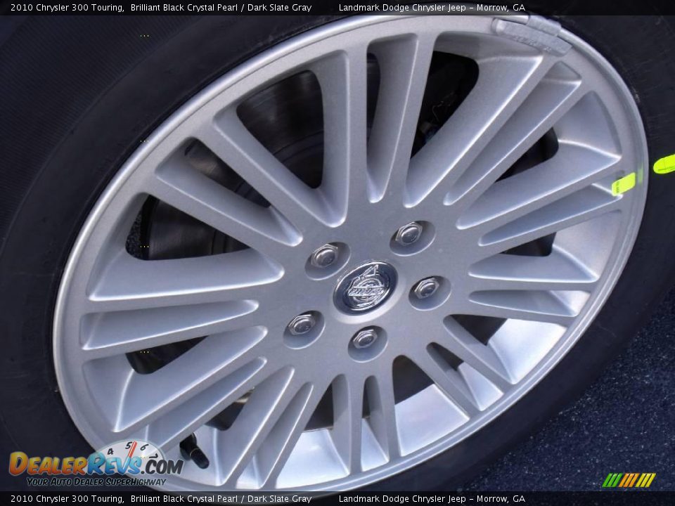 2010 Chrysler 300 Touring Brilliant Black Crystal Pearl / Dark Slate Gray Photo #5