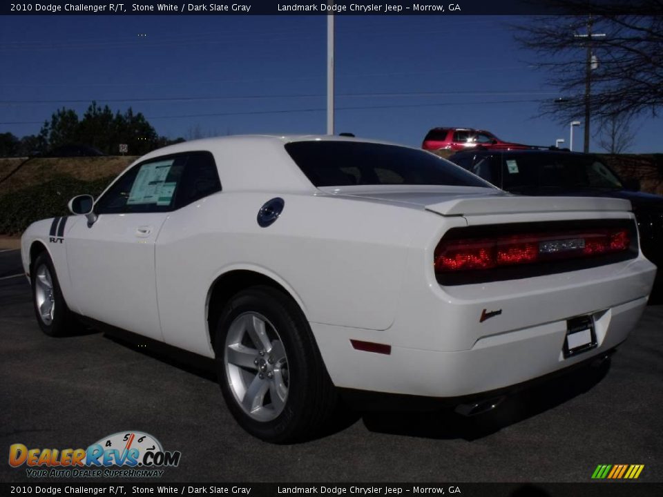 2010 Dodge Challenger R/T Stone White / Dark Slate Gray Photo #2