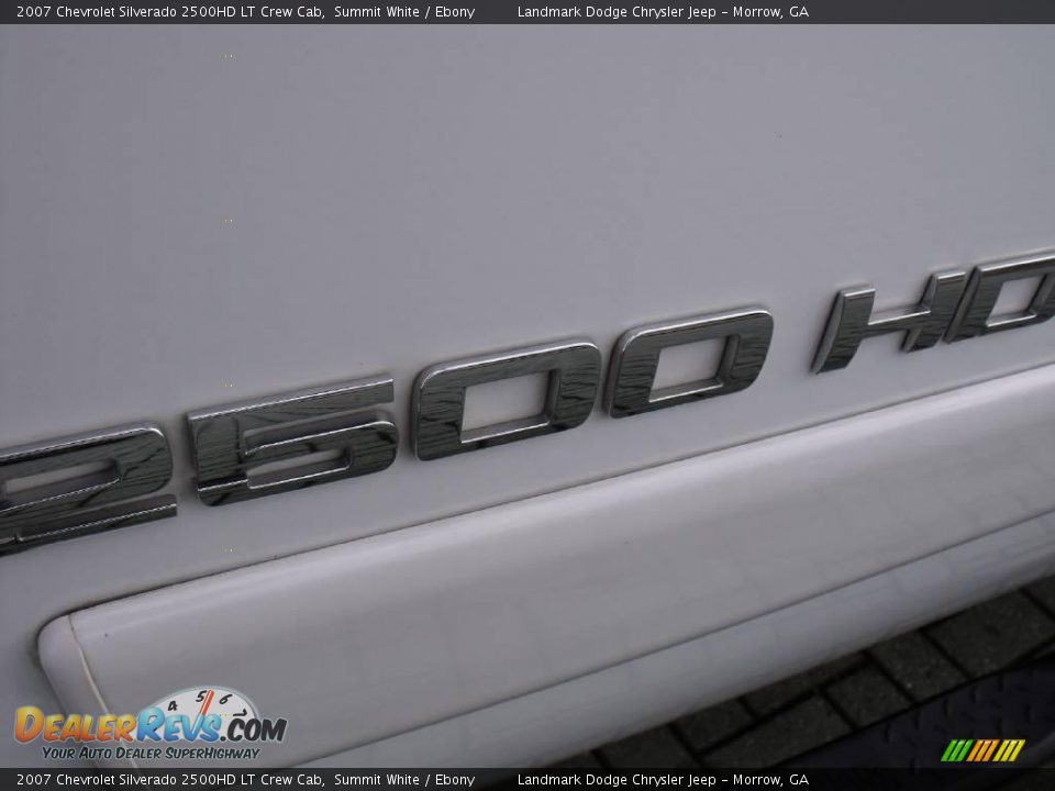 2007 Chevrolet Silverado 2500HD LT Crew Cab Summit White / Ebony Photo #11