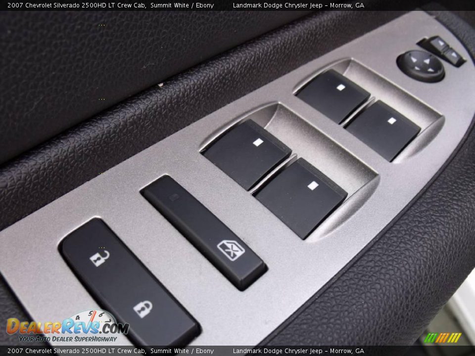 2007 Chevrolet Silverado 2500HD LT Crew Cab Summit White / Ebony Photo #14