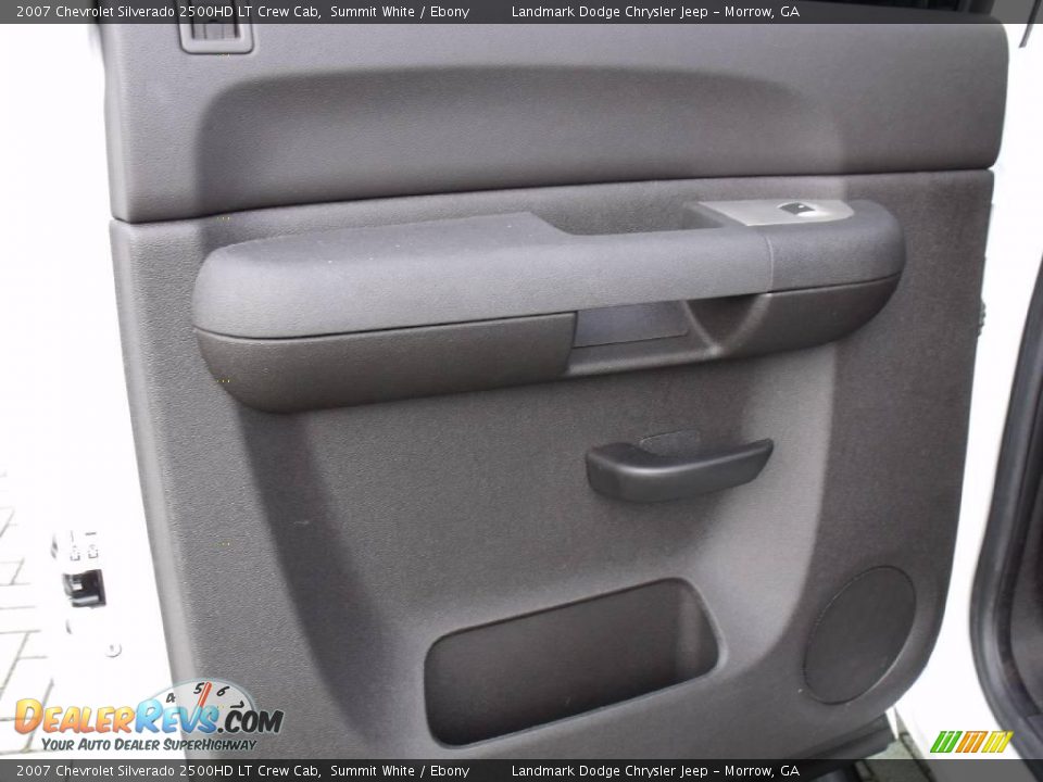 2007 Chevrolet Silverado 2500HD LT Crew Cab Summit White / Ebony Photo #16