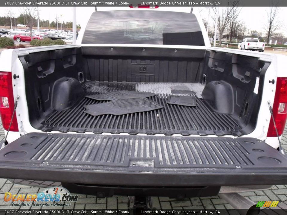 2007 Chevrolet Silverado 2500HD LT Crew Cab Summit White / Ebony Photo #17