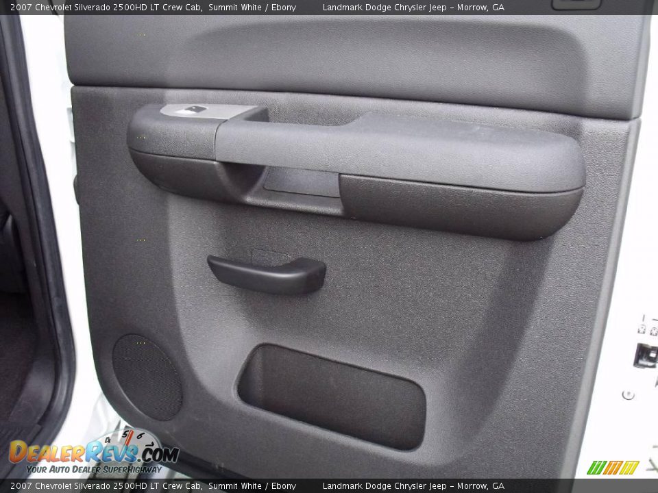 2007 Chevrolet Silverado 2500HD LT Crew Cab Summit White / Ebony Photo #19