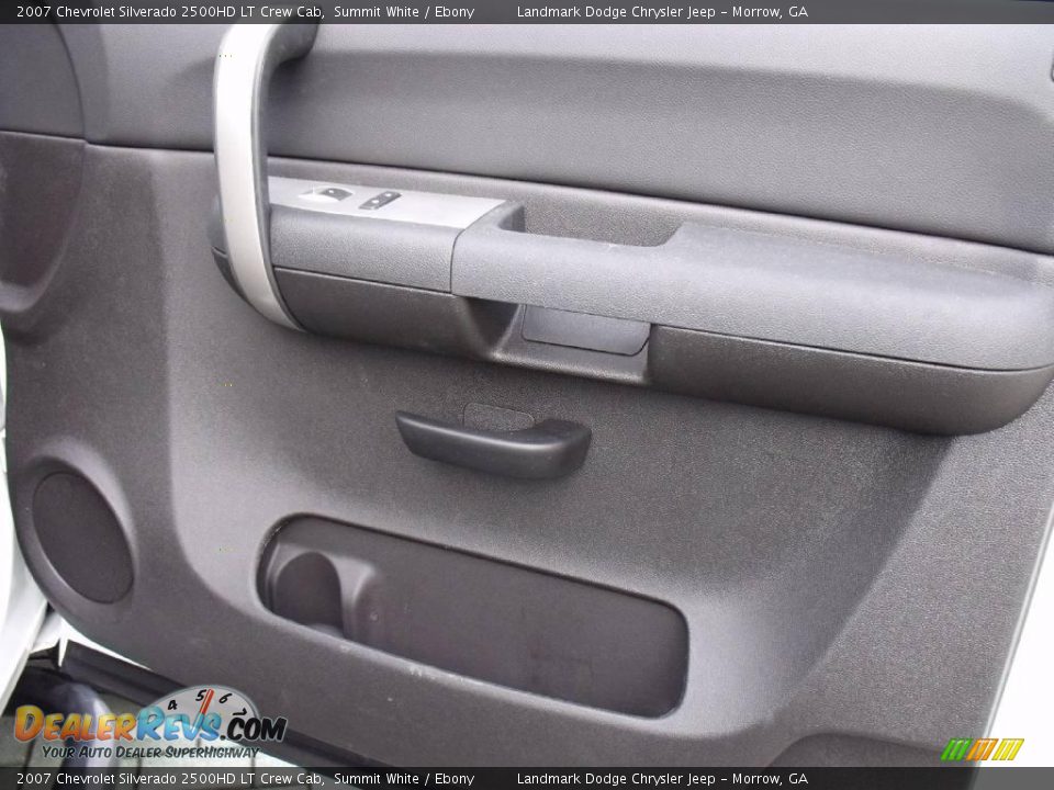2007 Chevrolet Silverado 2500HD LT Crew Cab Summit White / Ebony Photo #21