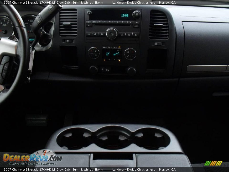 2007 Chevrolet Silverado 2500HD LT Crew Cab Summit White / Ebony Photo #23
