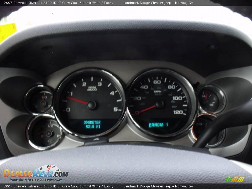 2007 Chevrolet Silverado 2500HD LT Crew Cab Summit White / Ebony Photo #25