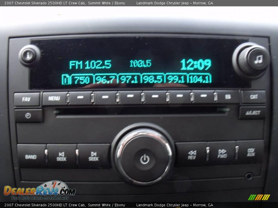 2007 Chevrolet Silverado 2500HD LT Crew Cab Summit White / Ebony Photo #26