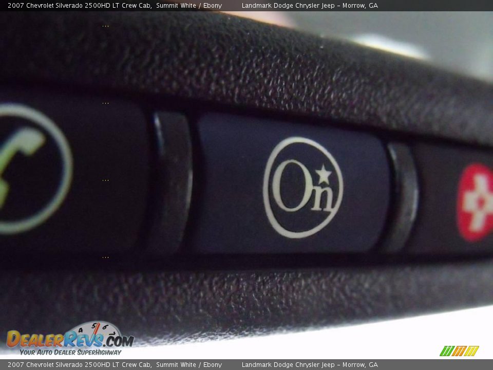 2007 Chevrolet Silverado 2500HD LT Crew Cab Summit White / Ebony Photo #28
