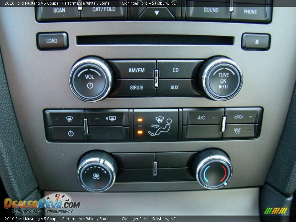 2010 Ford Mustang V6 Coupe Performance White / Stone Photo #18