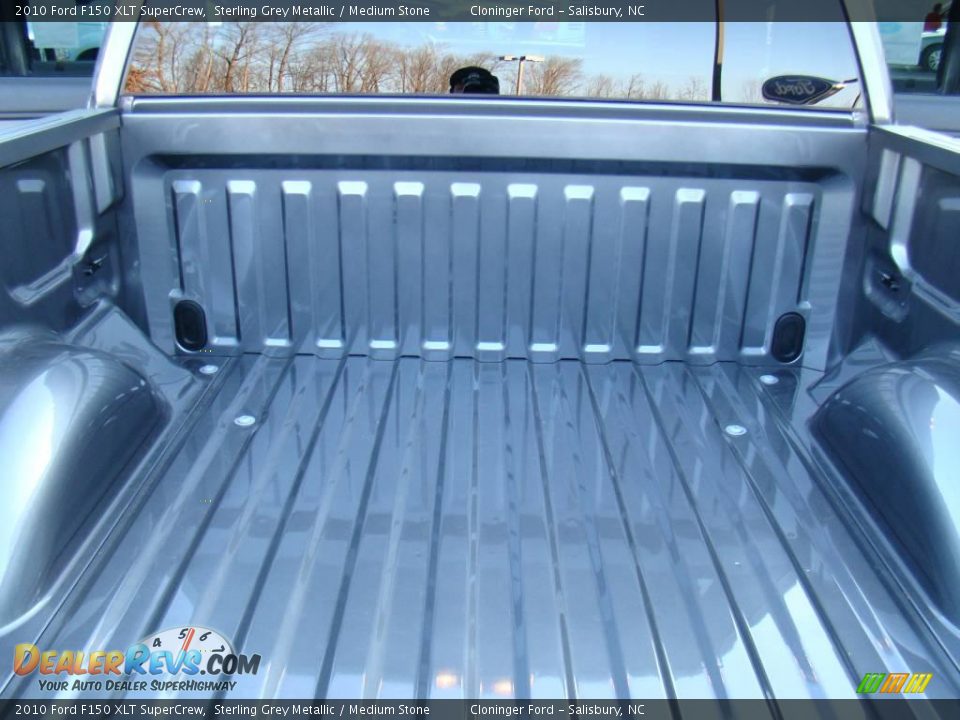 2010 Ford F150 XLT SuperCrew Sterling Grey Metallic / Medium Stone Photo #10