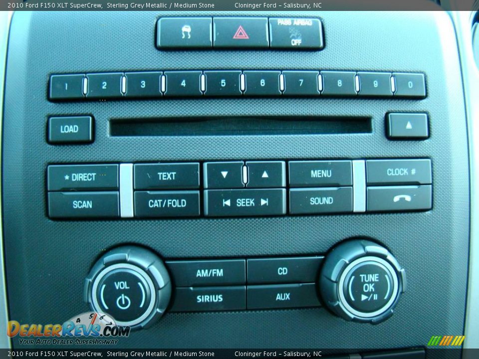 2010 Ford F150 XLT SuperCrew Sterling Grey Metallic / Medium Stone Photo #22