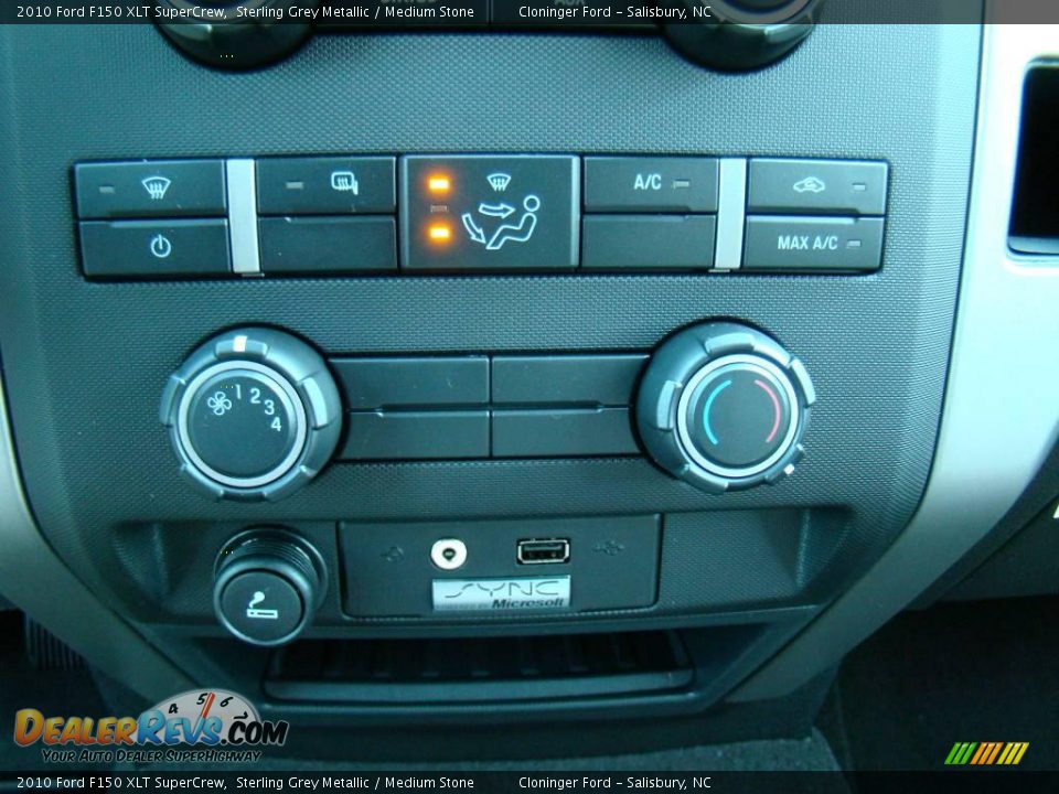 2010 Ford F150 XLT SuperCrew Sterling Grey Metallic / Medium Stone Photo #23