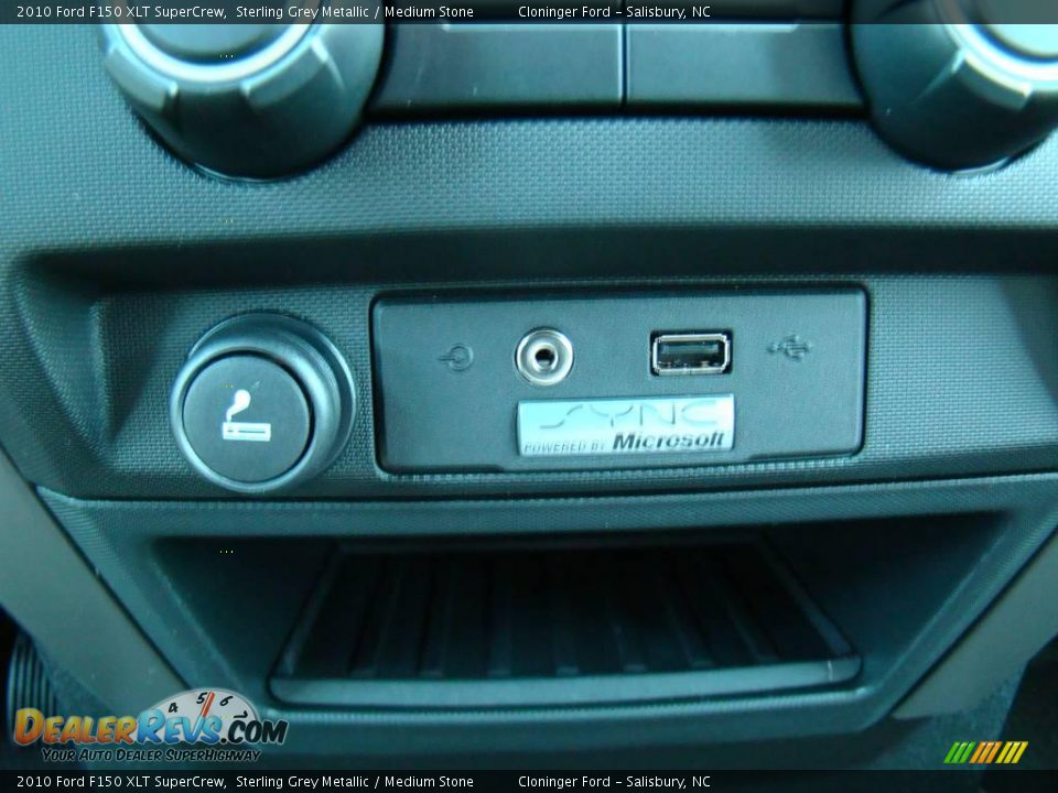 2010 Ford F150 XLT SuperCrew Sterling Grey Metallic / Medium Stone Photo #24