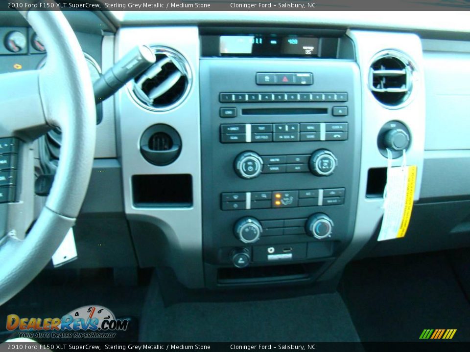 2010 Ford F150 XLT SuperCrew Sterling Grey Metallic / Medium Stone Photo #25