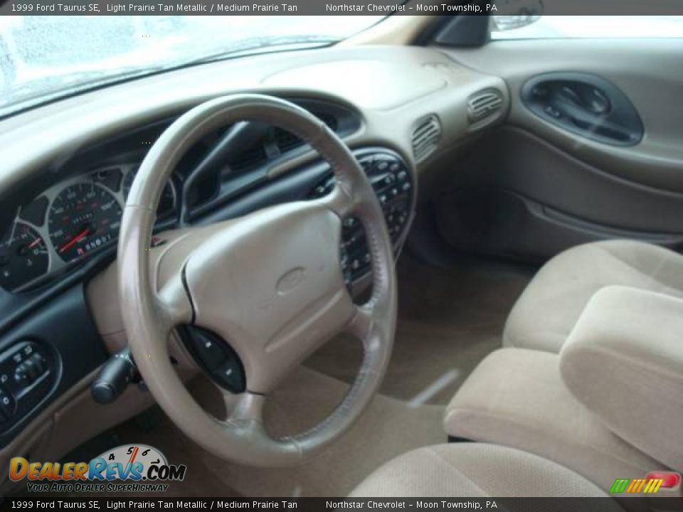 1999 Ford Taurus SE Light Prairie Tan Metallic / Medium Prairie Tan Photo #16